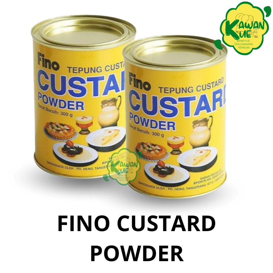 

FINO / HERCULAS TEPUNG CUSTARD POWDER 300GR / TEPUNG CUSTARD / TEPUNG VLA / PENGENTAL VLA/ VLA INSTAN / CUSTARD VLA