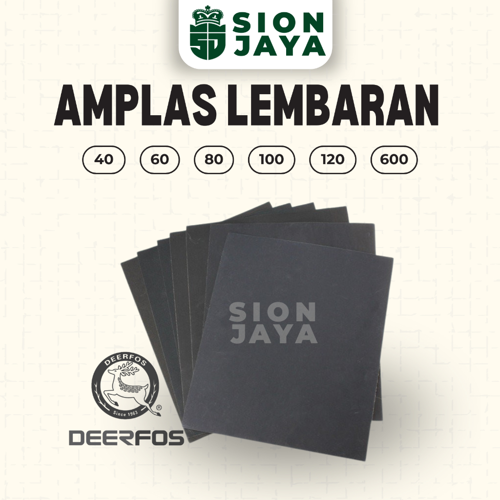 Amplas / Ampelas / Hamplas / Hampelas Besi Norton Amplas Kasar Deerfros 40 - 600