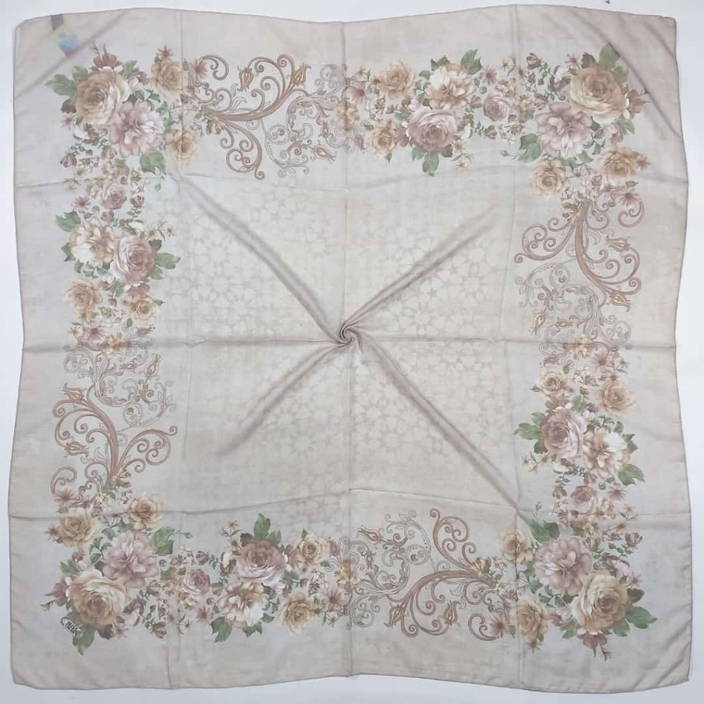 NAIDA Series Miss Color Voile Scarf Ultrafine Polyspun - Hijab Size 120*120 cm-3