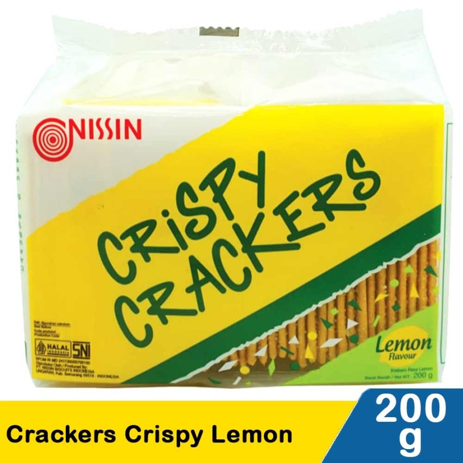 

Nissin Crispy Crackers Lemon 200g 200 gram