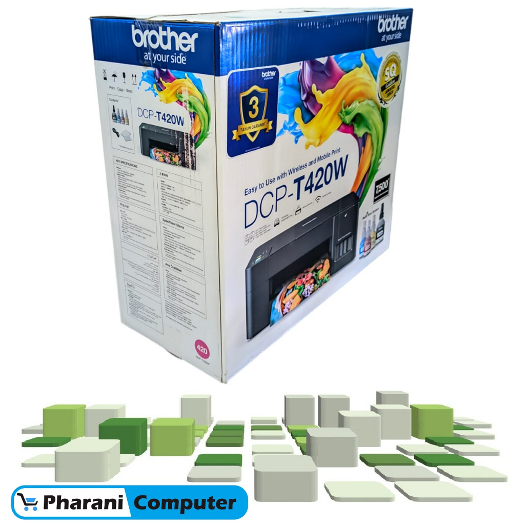 Printer Brother DCP T420W / DCP T 420W / DCP T420 W Print Scan Copy Wireless semarang