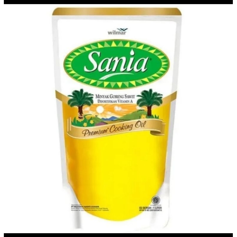 

Minyak Goreng Sania pouch 1liter