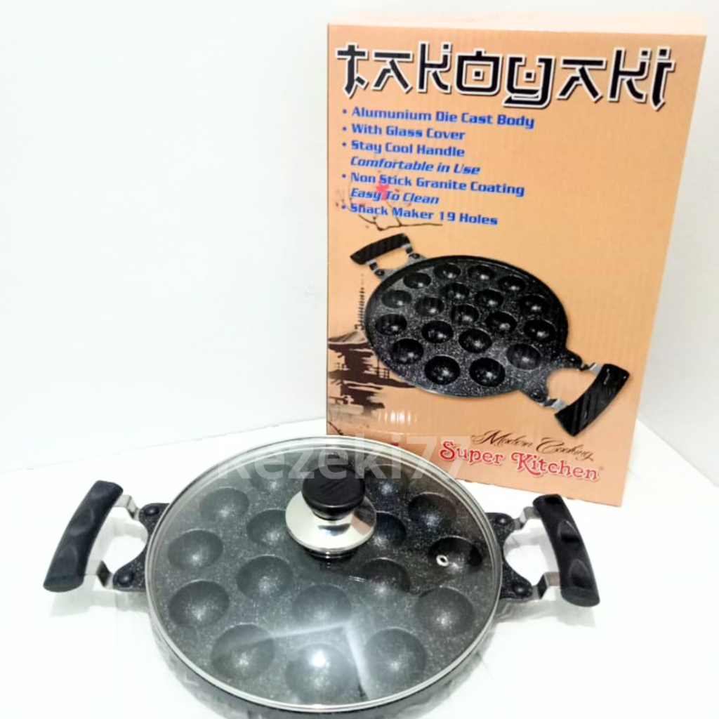 Cetakan Takoyaki 19 lubang