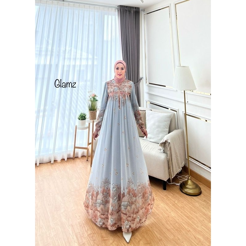 GAMIS INAYA VOL 2 ORI GLZ/ GAMIS SET KERUDUNG PREMIUM