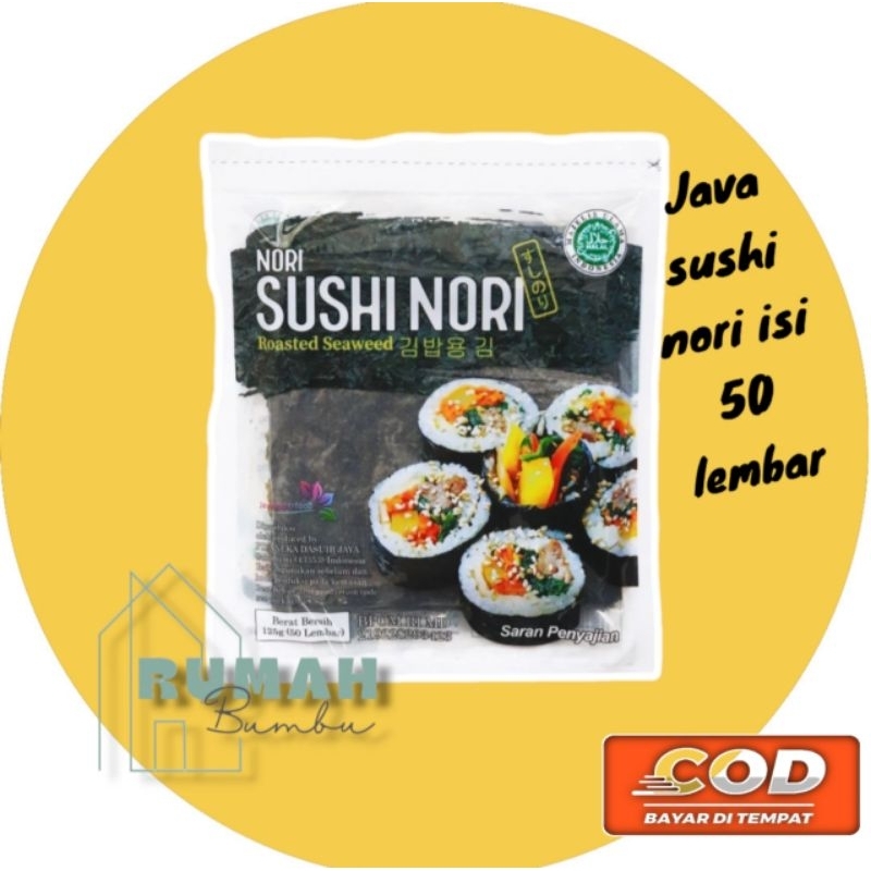 

nori sushi 50 lembar Promo Sale Termurah Nori sushi java Manjun ekonomi sakao tokinori nori 50 lembar takaokaya limited nori rumput laut sushi nori dried seaweed nori kimbap halal