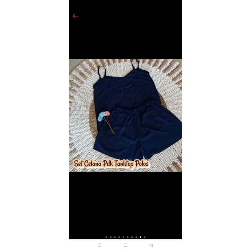 Temukan SETELAN PENDEK TANKTOP // SETELAN WANITA TANKTOP