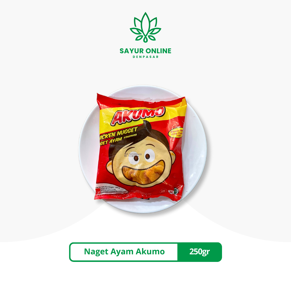 

Naget/Nugget Ayam Akumo 250gr - Sayur Online Denpasar