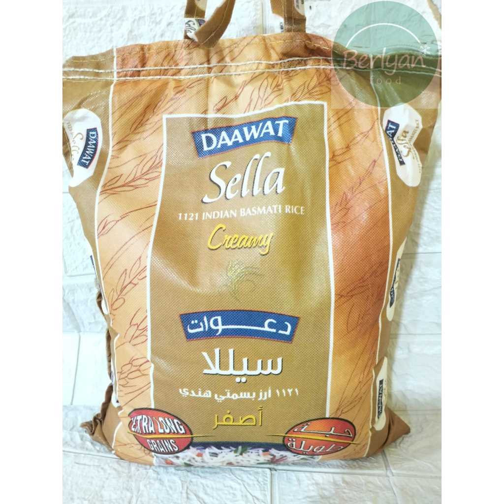 

Daawat Sella Basmati Rice 5kg Beras Basmati