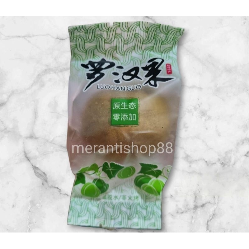 

LO HAN GUO/ LO HAN KUO INFUSION JUAL PER BIJI BULAT / LUOHANGUO / LUOHANGKUO / LUO HAN