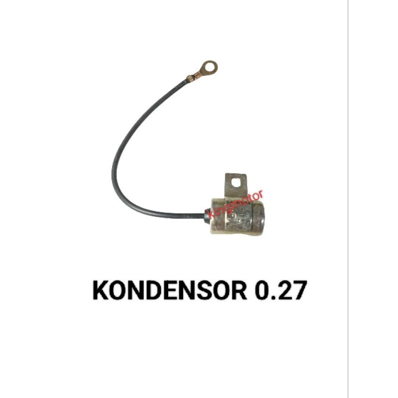 CONDENSER CONDENSOR KONDENSOR 0,27 uF 12V