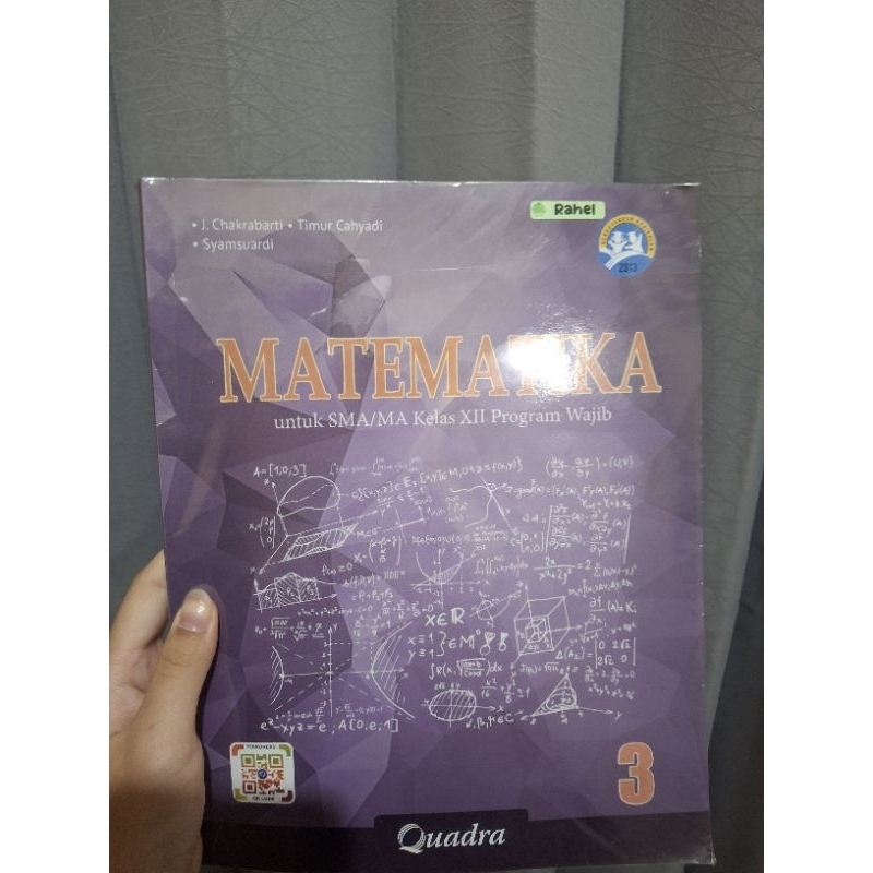 Buku Paket Matematika Quadra kelas 12