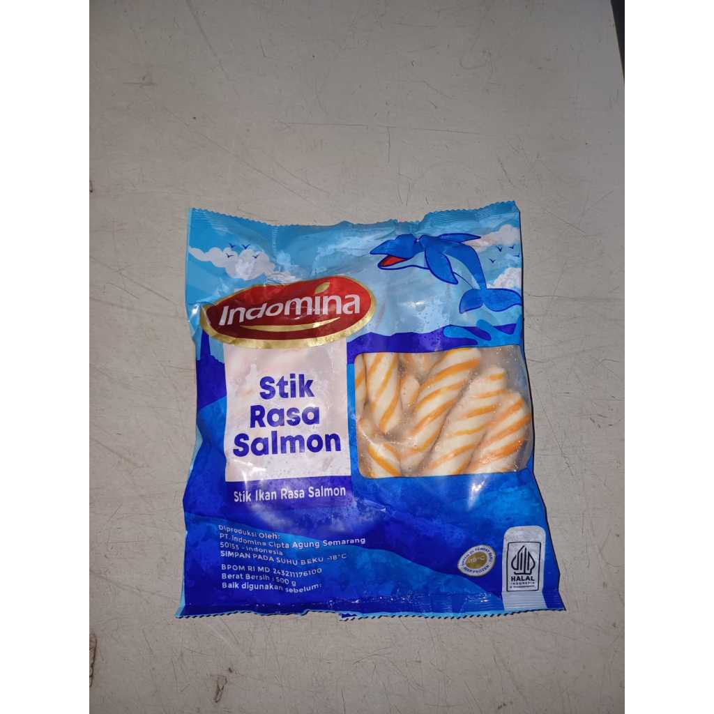 

Indomina Stik Salmon 500g (isi ±25) (Kemasan Baru)