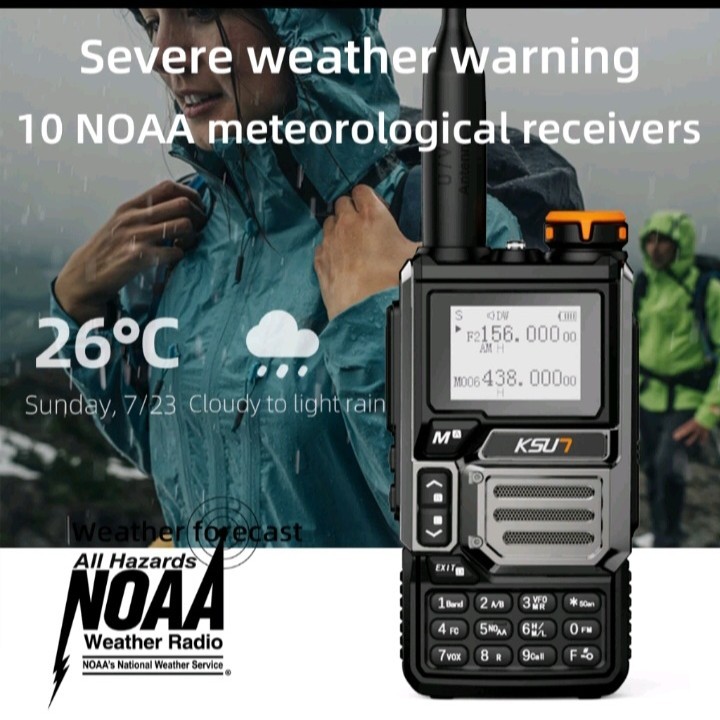 HT Ksun X TFSI 3 Band Ksun Dualband UV60D Type C Charger Original Multi Band