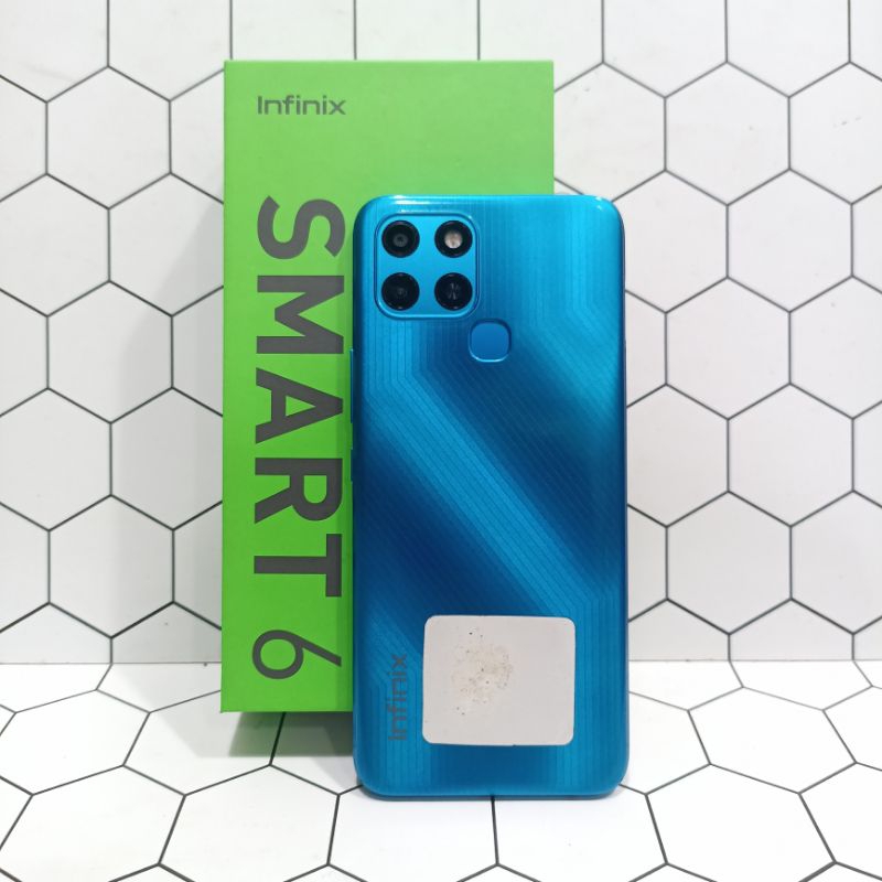 INFINIX SMART 6 3/64GB 2/32GB HP SECOND BEKAS FULLSET