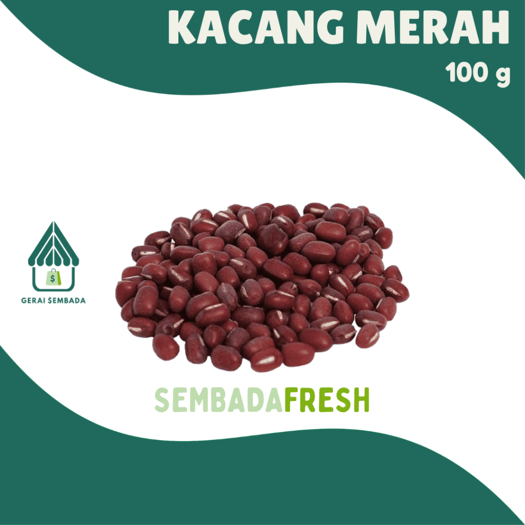 

Kacang Merah 100 gram - SEMBADA FRESH [Pengiriman Instant]