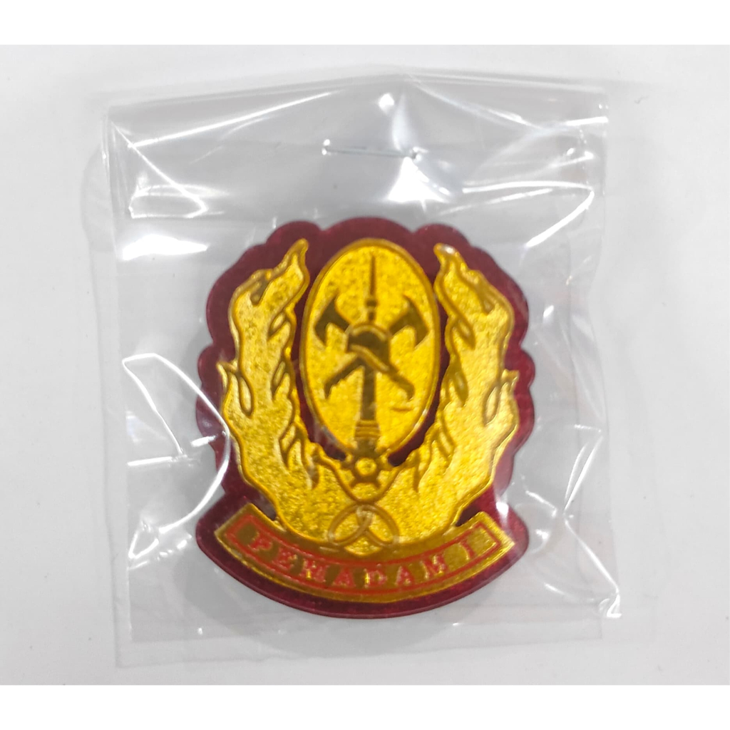 BREVET PEMADAM 1/LENCANA DAMKAR/WG-51 TERLARIS