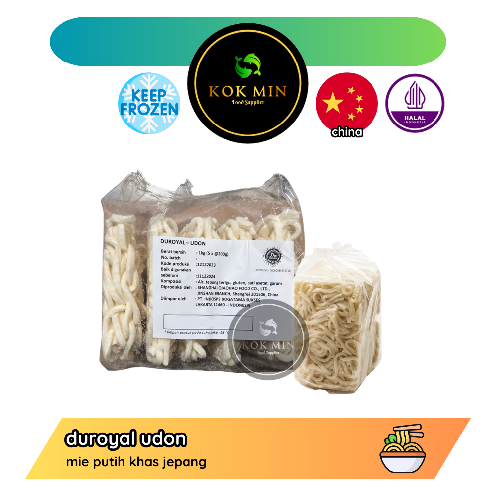 

Duroyal Udon / Mie Putih Jepang - 200 gram