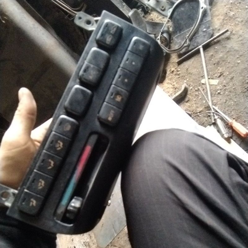 Panel AC control AC tombol AC Toyota Corona absolute