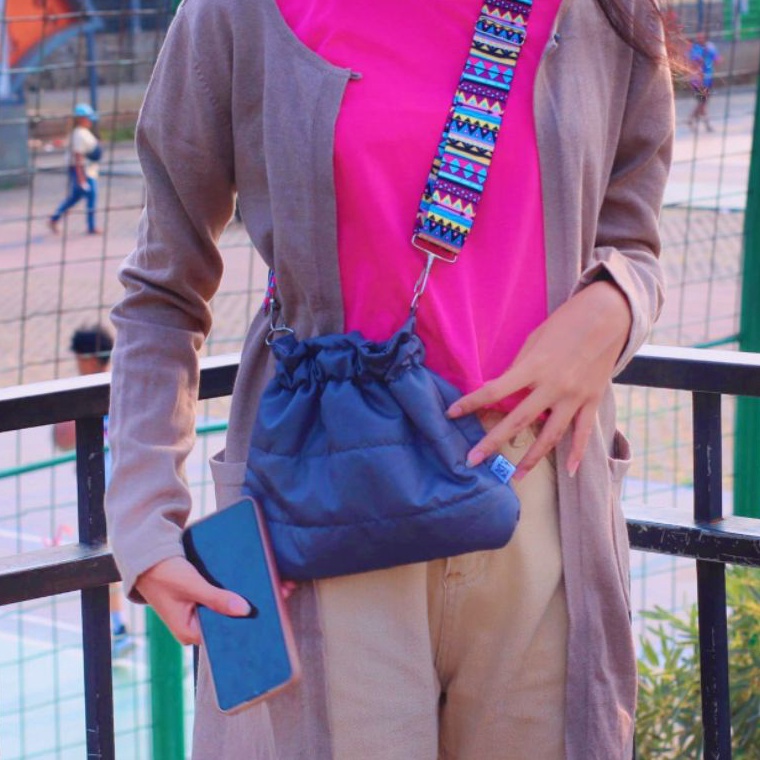 ART V8V Puffybag Strap Vintage  Tas Remaja kekinian  Tas Wanita  Aina Series
