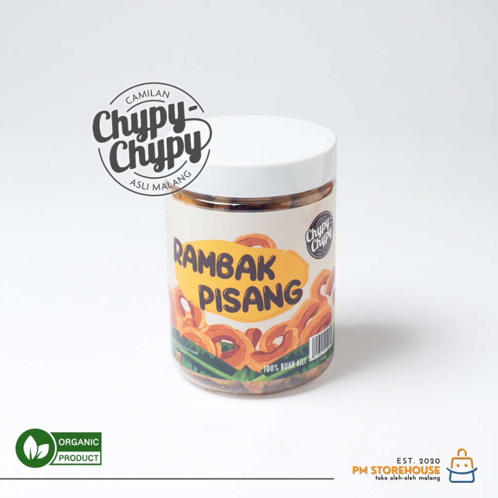 

Keripik Rambak Pisang Renyah Chypy - Kemasan Toples