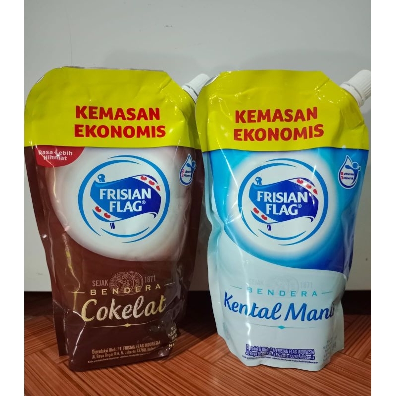 

Susu Bendera Frisian Flag 580gr