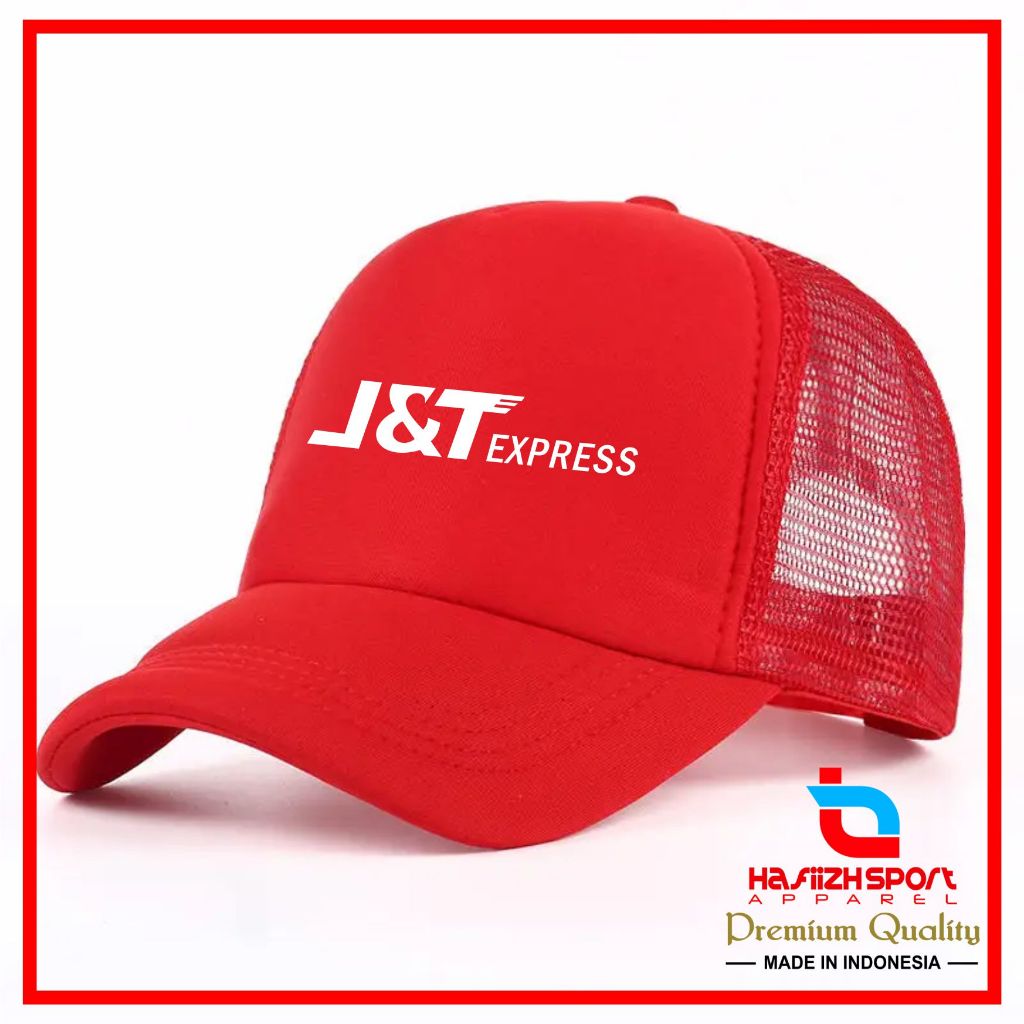 TOPI JARING EKSPEDISI JNT PREMIUM