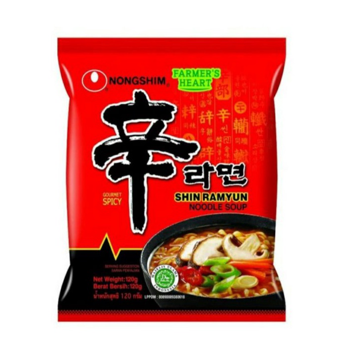 

PROMO MURAH Nongshim Shin Ramyun Spicy Mushroom Halal MUI