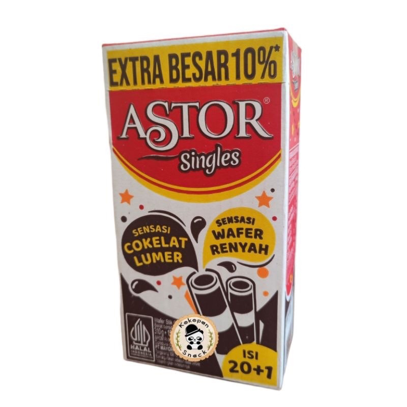 

KEMASAN BARU Astor singles box isi 20 pcs