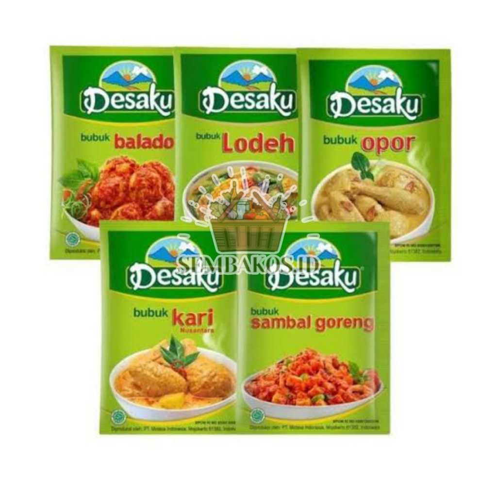 

DESAKU Bumbu Rempah Asli All Varian Balado / Lodeh / Opor / Kari / Sambal Goreng