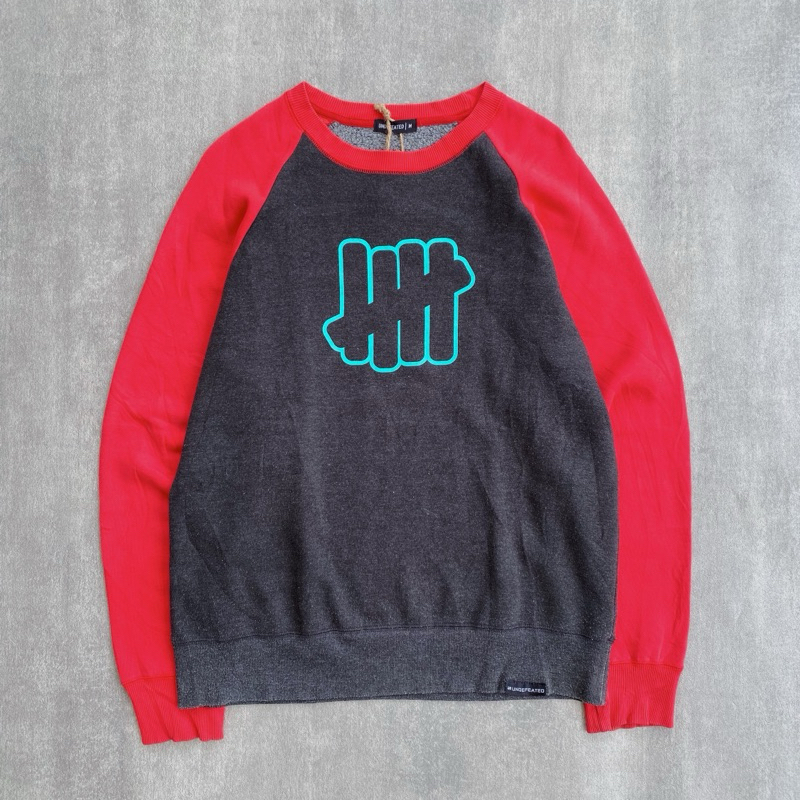 Undefeated Dark Gray Signature Logo Sweatshirt