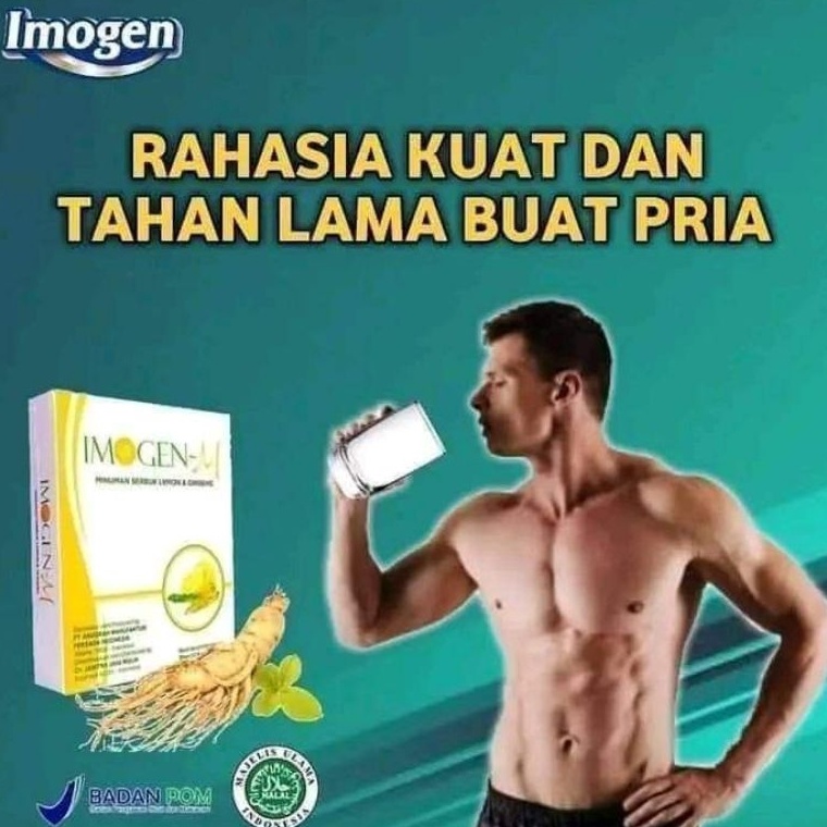 

Murah Lebay IMOGEN M Ori PENAMBAH STAMINA PRIA BPOM RI MD 8699181575