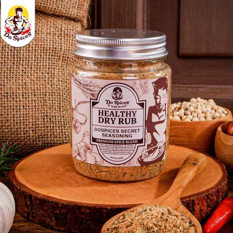 

Cepat laku Dospices Healthy Dry Rub Bumbu marinasi rendah kalori Secret seasoning