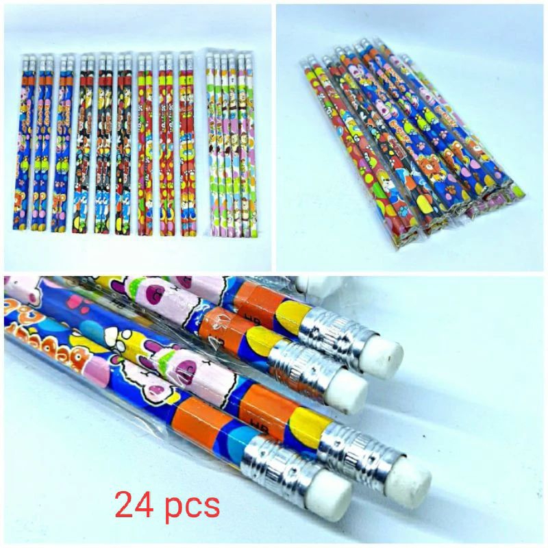 

Pensil menggambar pensil murah Hb isi 24 pcs