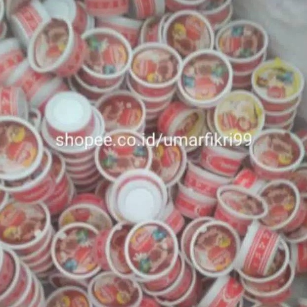 

Ready Stock Paket cup es krim I love Indonesia 7 mL cup es krim motif paket lengkap cup es krim motif