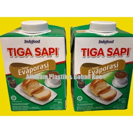 

Bestseller SUSU EVAPORASI TIGA SAPI 3 SAPI 5GR SUSU MILK EVAPORATE
