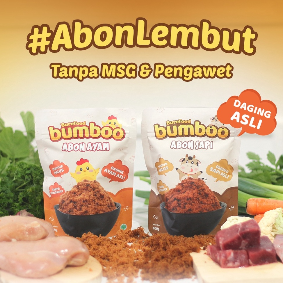 

Jangan ketinggalan BUMBOO Abon Asli Tekstur Lembut MPASI Si Kecil Sumber Protein Tanpa MSG Tanpa Pengawet