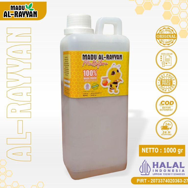 

Ekstra benefit Madu Murni Raw Honey 1kg Madu Asli Madu Al rayyan