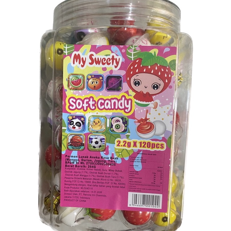 

Miliki sekarang PERMEN BOLA LUNAK JELLY ISI 5 PCS LUNAK MINI ISI 12