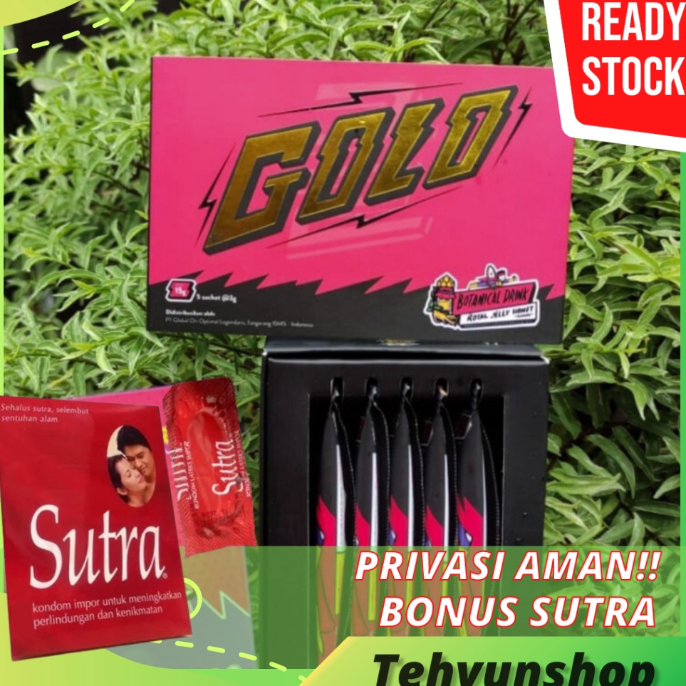 

Dijamin puas Mr Golo Ginseng Sachet Botanical Drink Rasa Royal Jelly dan Banana