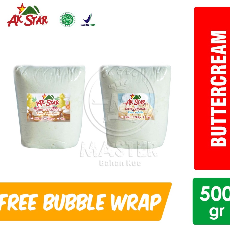 

Tren Baru Buttercream 5gr