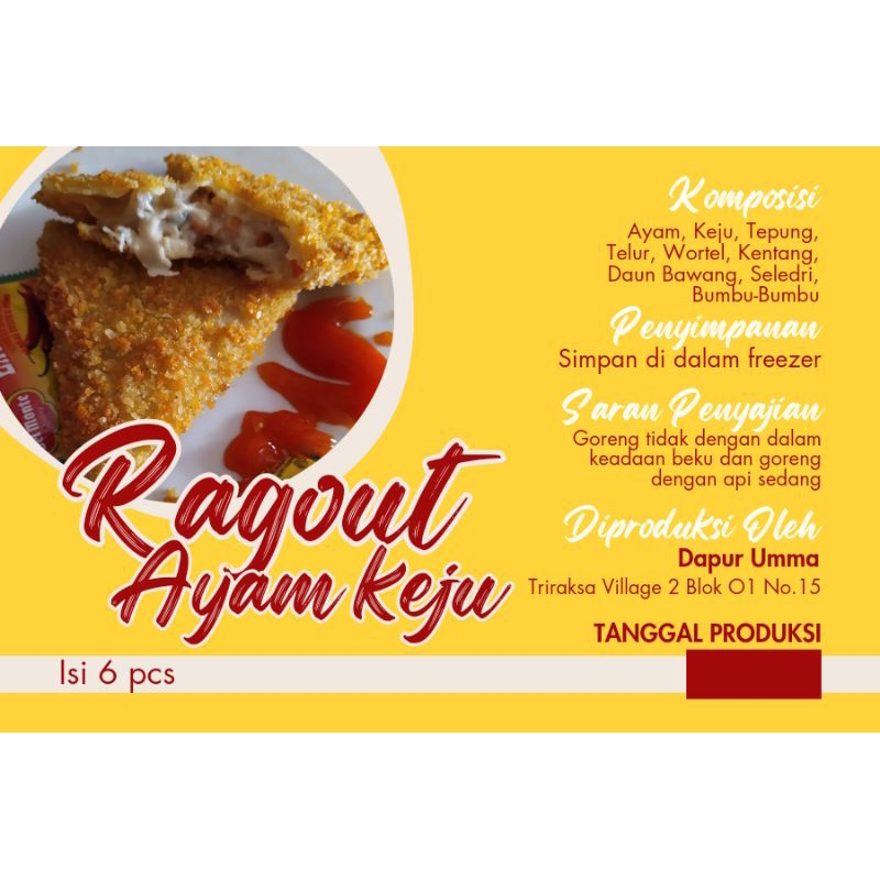 

RAGOUT AYAM KEJU TERMURAHH (frozen)
