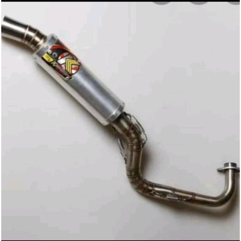 knalpot racing Kawahara corong Thailand buat motor beat Vario 110 Scoopy Mio sporty