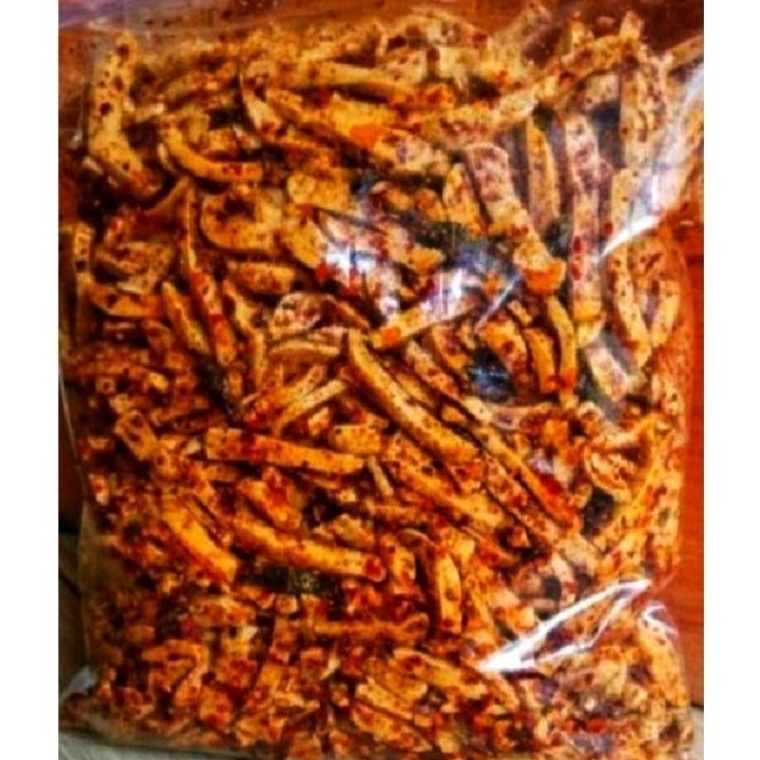 

Spesial Edition BASRENG VIRAL 1 KG basreng viral isi 1 kg basreng pedas daun jeruk baso goreng basreng