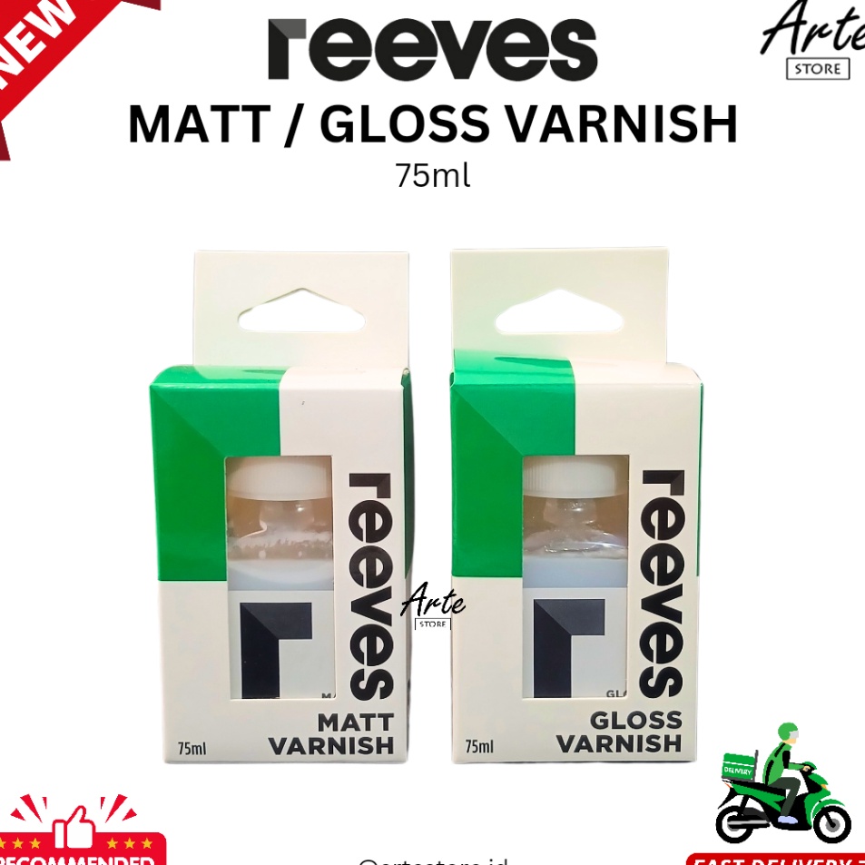 

Diskon Terpopuler Reeves Acrylic Medium Matt Gloss Varnish 75 ml