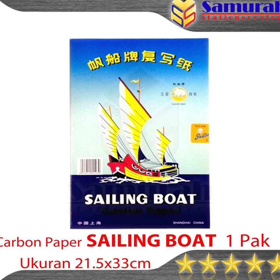 

Promo Belanja Kertas Karbon Sailing Boat isi 1 Single Hitam Kertas Jiplak 1 Sisi