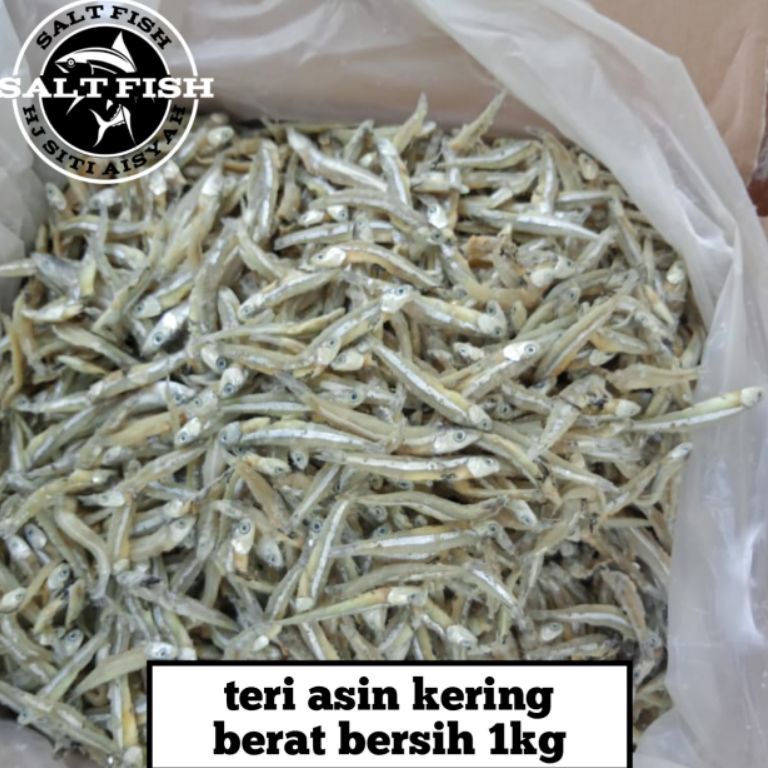 

Discount ikan asin teri asin kering teri bulet 1kg best seler