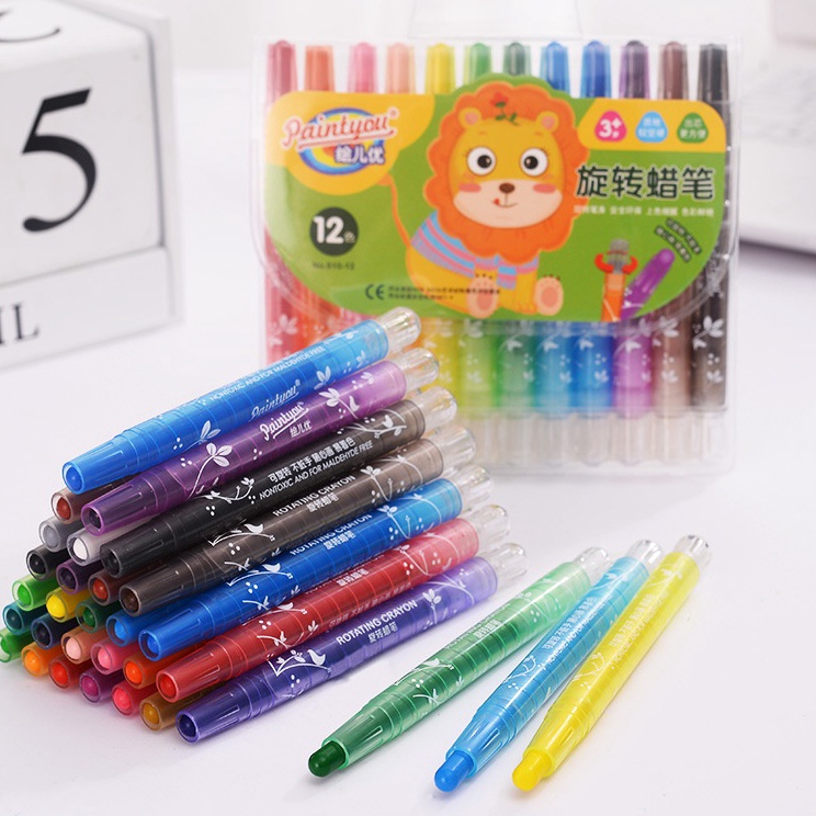 

Banyak Diskon CRAYON PUTAR MINI ISI 12 WARNA CRAYON PUTAR HIGH PIGMENTED 12 COLOR CRAYON PUTAR MINI 11CM FS