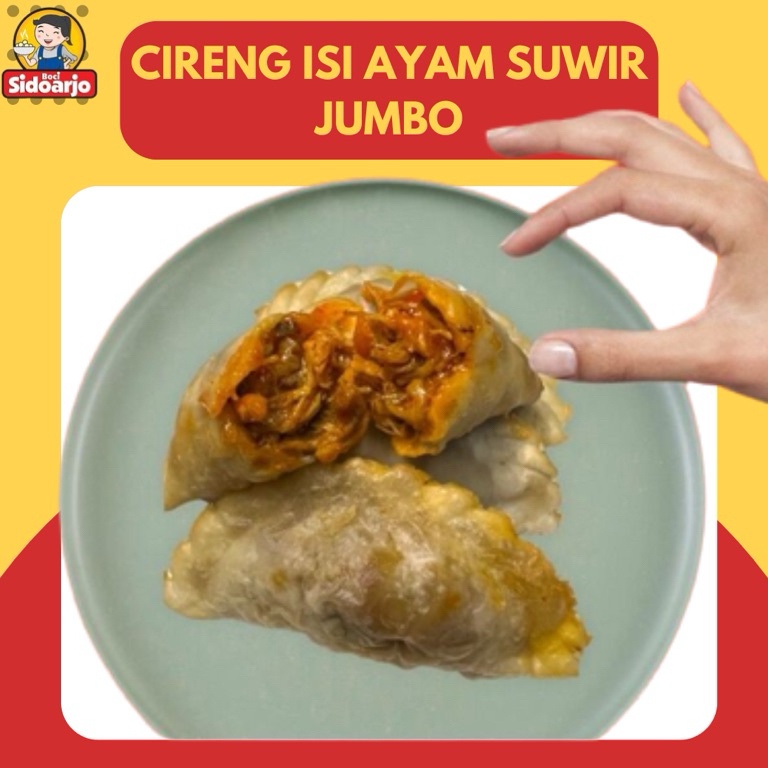 

Klaim promo Cireng Jumbo isi Ayam Suwir