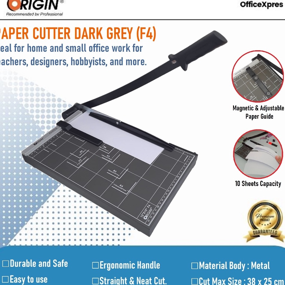 

Super Bonus Alat Pemotong Kertas F4 Alat Potong Kertas Origin F4 Paper Trimmer Paper Cutter Folio Cutting Board F4