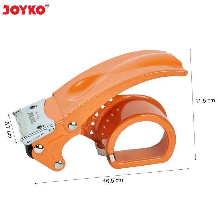 

Paket Terkini Tape Cutter Tape Dispenser Pemotong Pita Perekat Joyko TC119GAGANG LAKBAN